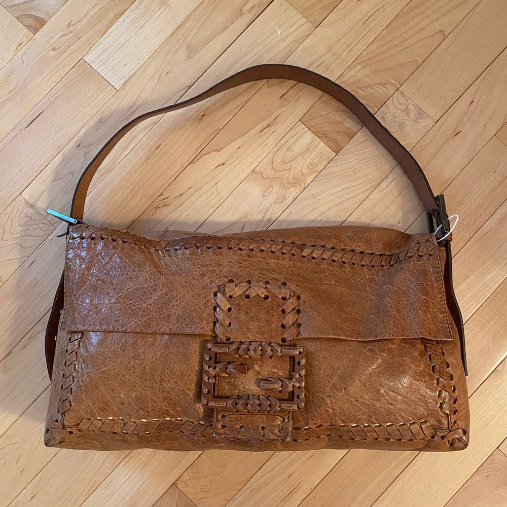SOLD Vintage large fendi baguette